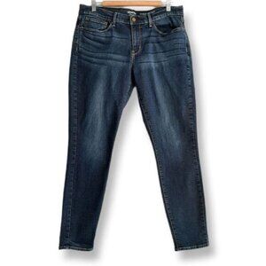 Signature by LEVI' STRAUSS Curvy Skinny Blue Jeans Sz 16